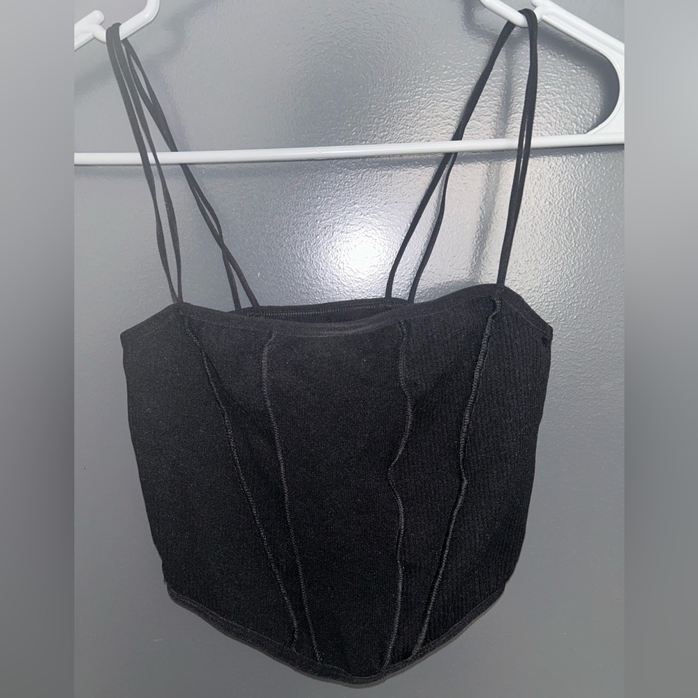 Urban Outfitters Black Crop